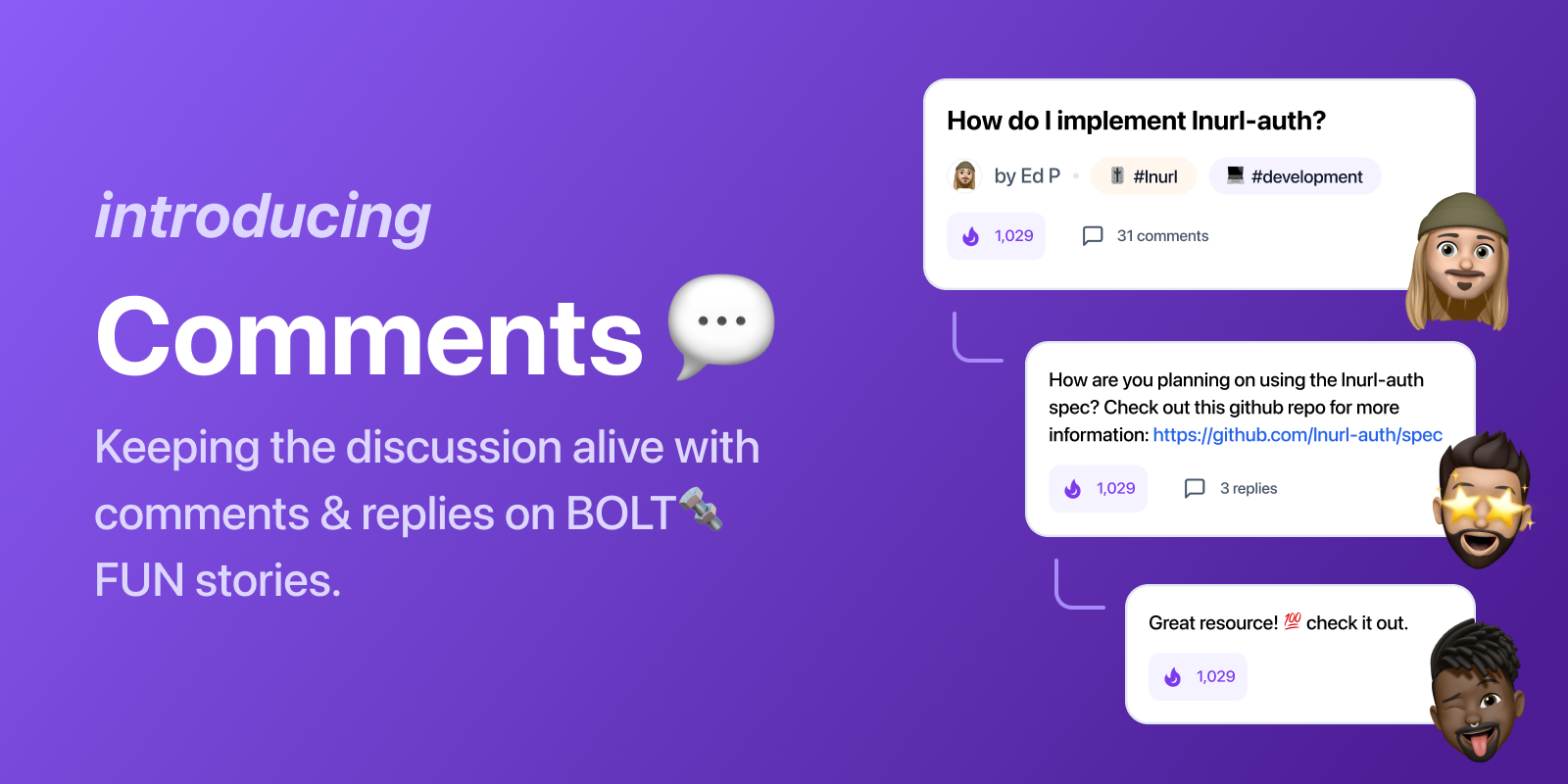 Introducing Comments 💬
